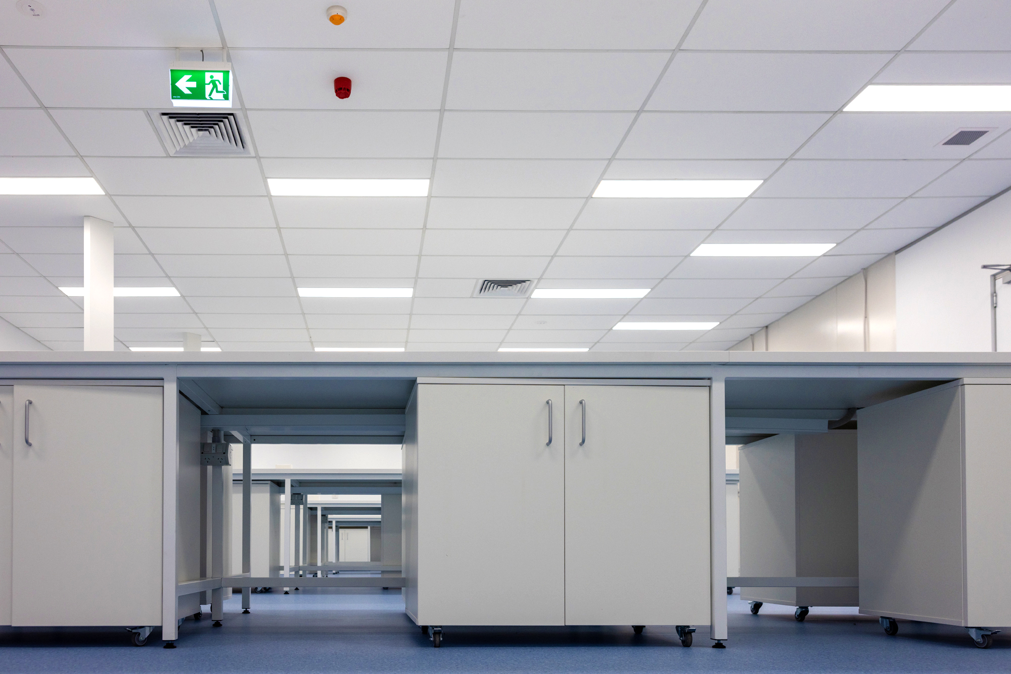 Laboratory fitout completed in Regents Park by SB Projects